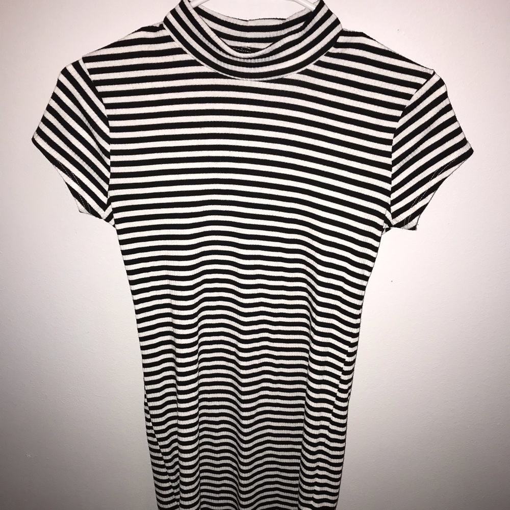 Striped Tee Shirt Dress